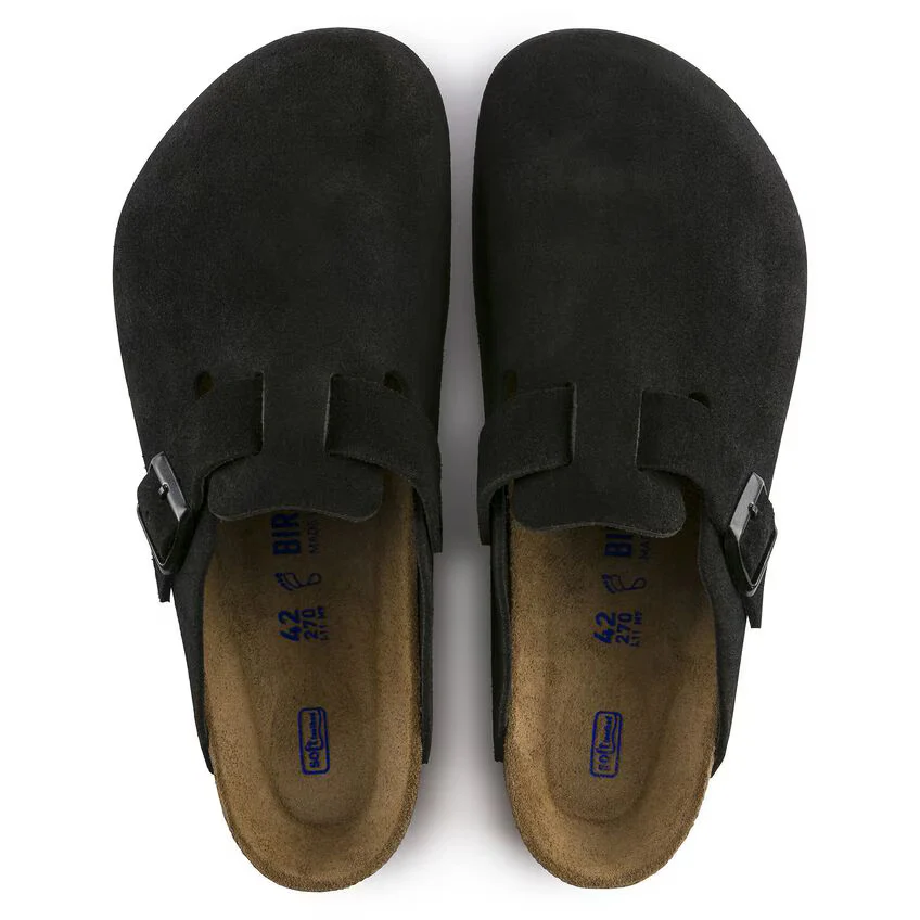 Birkenstock Boston - Black - Image 4