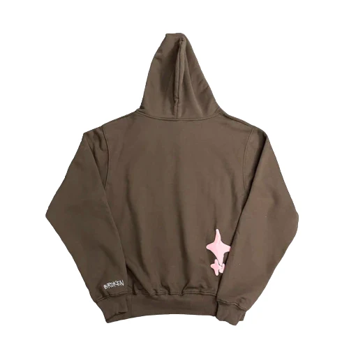 Broken Planet Broken Heart Tracksuit Brown - Image 3