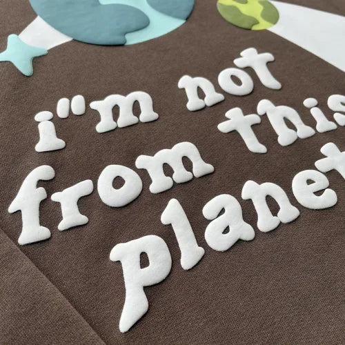 Broken Planet I’m Not From This Planet Hoodie - Image 3