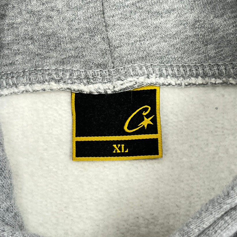 Corteiz 5 Starz Alcatraz Hoodie - (GREY) - Image 3
