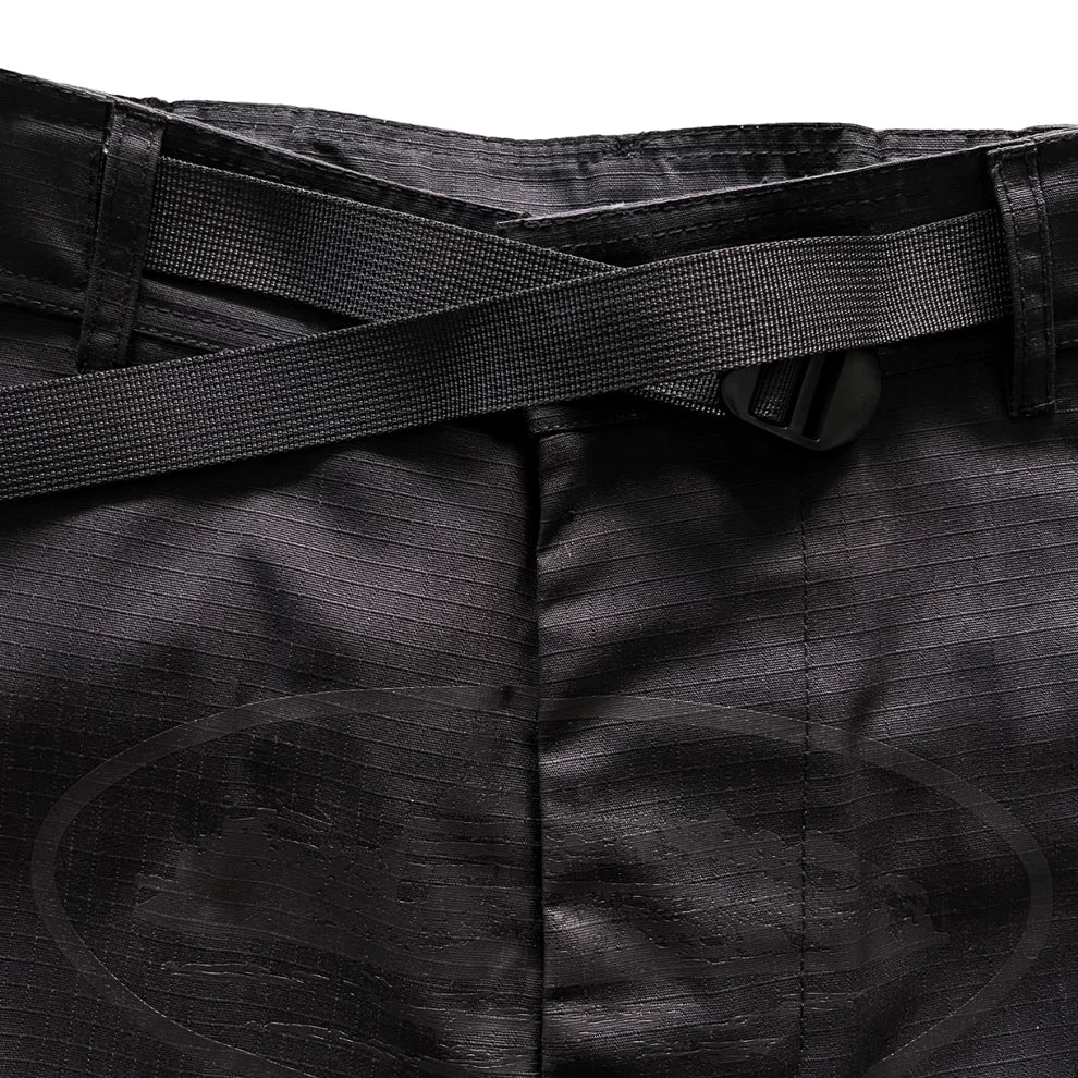 Corteiz Cargo Short - Full Black - Image 3