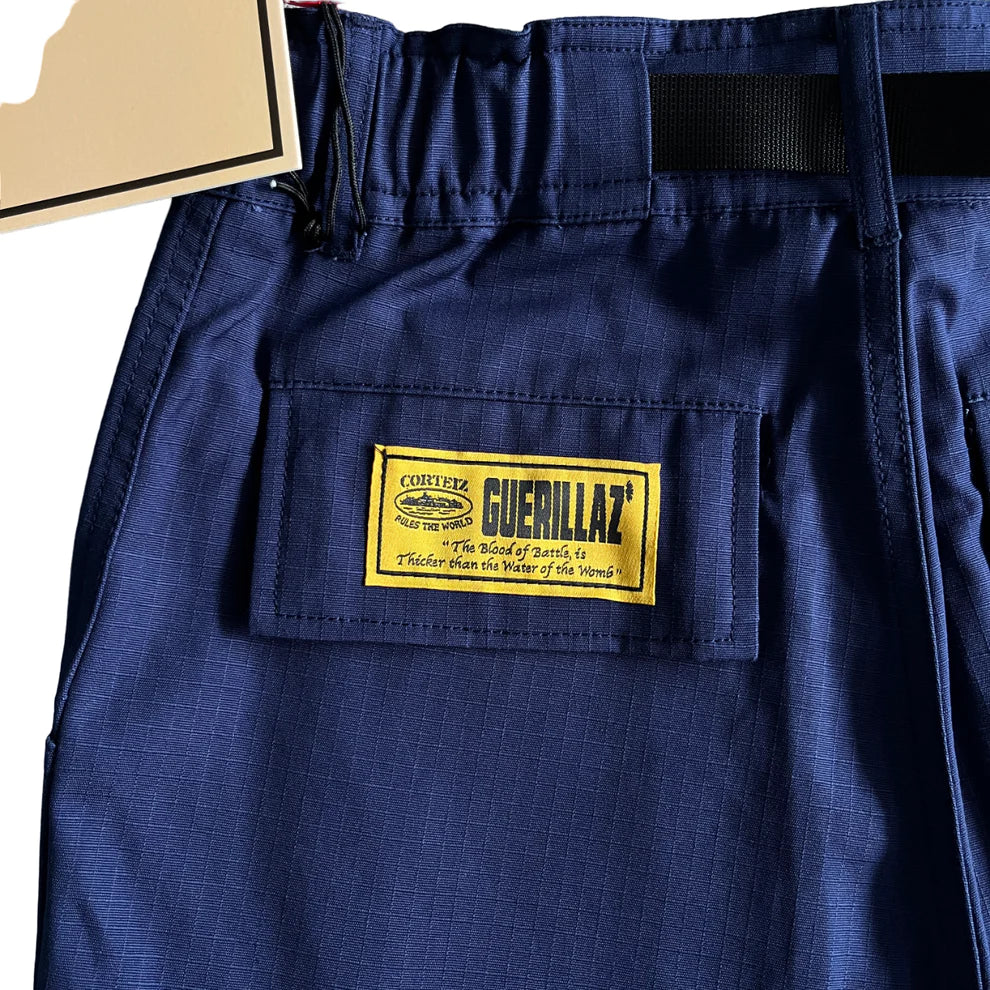 Corteiz Cargo Short - Navy - Image 4