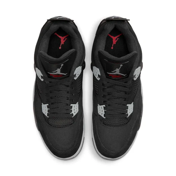 Jordan 4 Retro 'Black Canvas' - Image 3