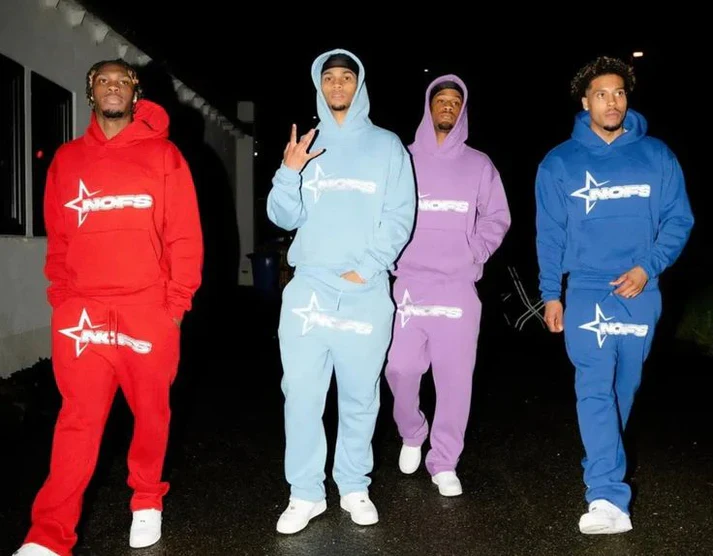Nofs Tracksuit - Red - Image 2
