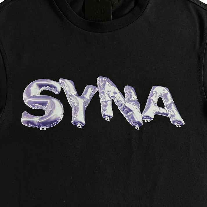 Syna World Balloon Tee Short Sleeve T-shirt - Black - Image 3