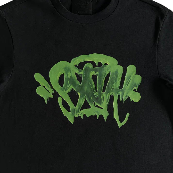 Syna World Slime Tee Short Sleeve T-shirt - Black - Image 3