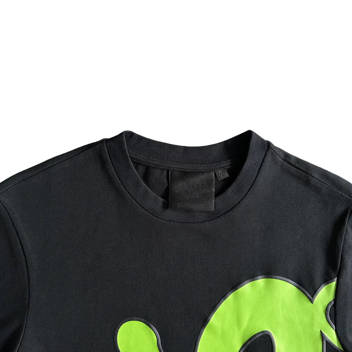 Syna World Tee Short Sleeve T-shirt - Black/Green - Image 4
