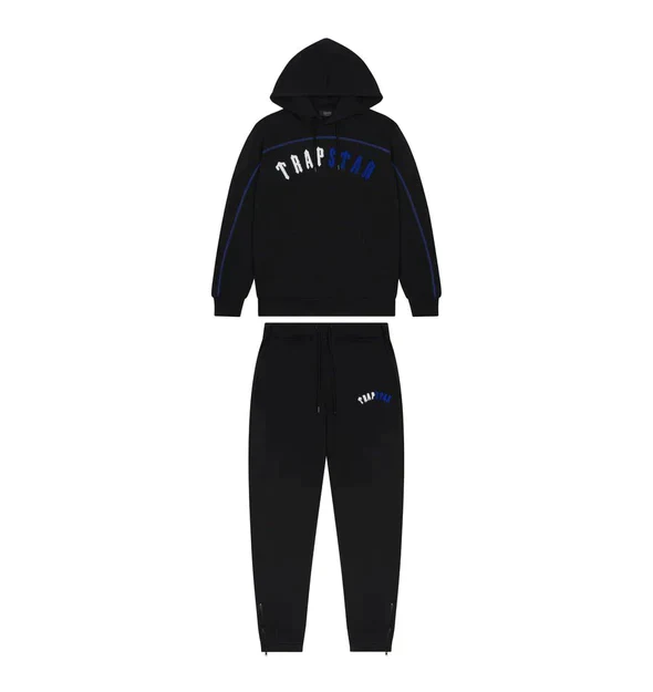 Trapstar Arch Pannel Tracksuit - Black Ice Edition