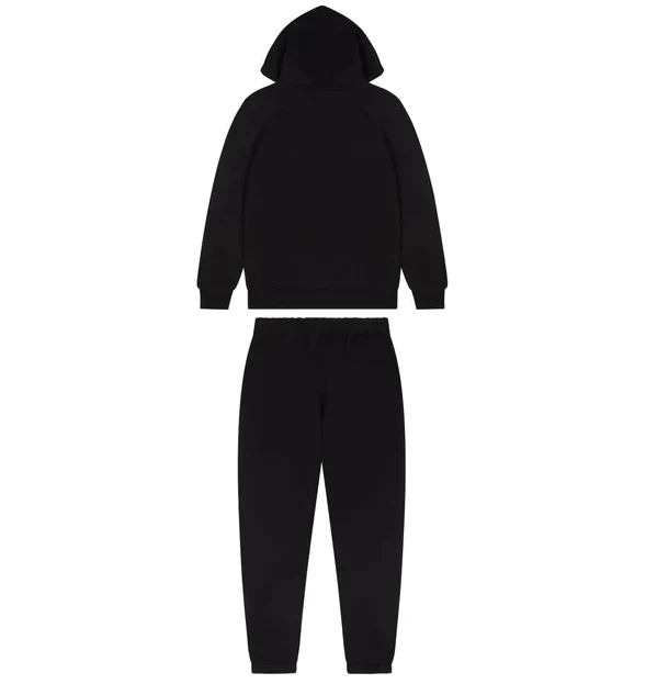 Trapstar Chenille Decoded Hooded Tracksuit - Black Camo Edition - Image 2