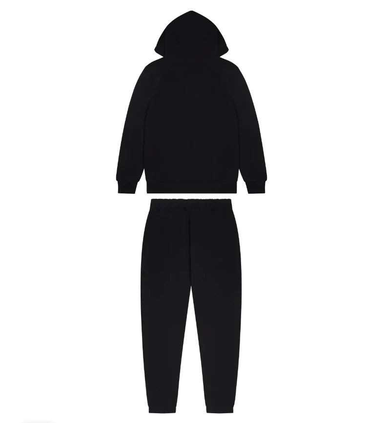 Trapstar Chenille Decoded Hooded Tracksuit - Black Ice Flavours Edition - Image 2
