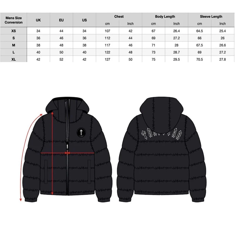 Trapstar Hyperdrive Technical Puffer Jacket - Light Grey - Image 4
