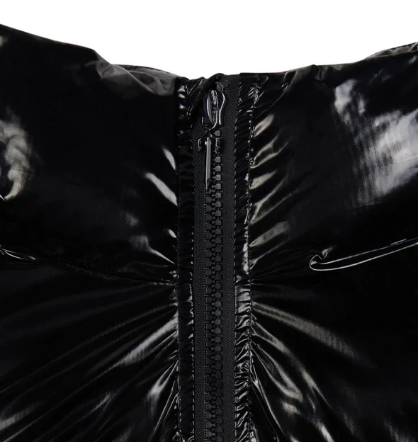Trapstar Women's Irongate Puffer Jacket - Shiny Black - Image 3
